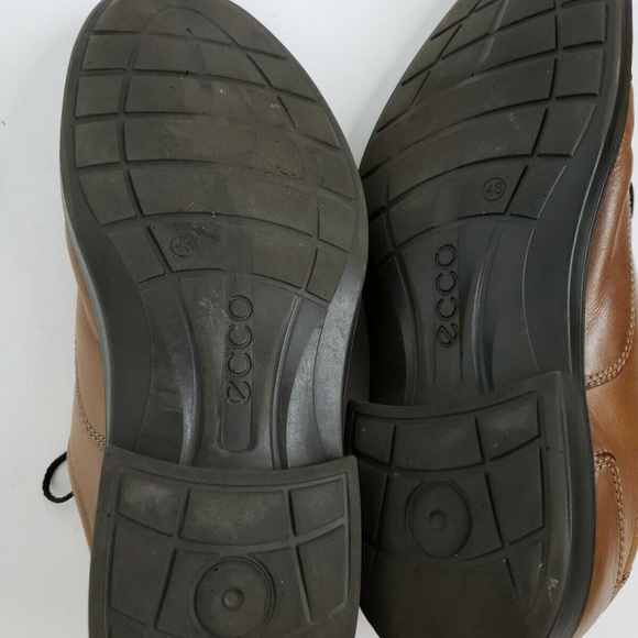 Ecco Brown Leather New York Cap Toe Lace Up Shoes main image 6